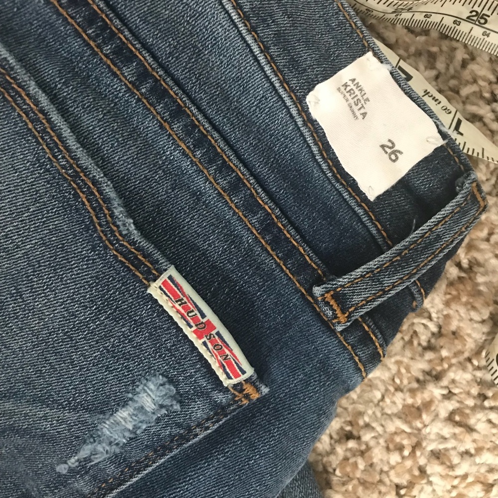 Hudson Jeans ankle krista size 26